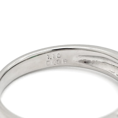 ノンブランド NON BRAND エメラルド 1.10ct ダイヤモンド グリーン×プラチナシルバー Pt900 エメラルド ダイヤモンド リング 指輪 緑 ステップカット プラチナ900 パヴェ 12号