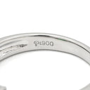 ノンブランド NON BRAND エメラルド 1.10ct ダイヤモンド グリーン×プラチナシルバー Pt900 エメラルド ダイヤモンド リング 指輪 緑 ステップカット プラチナ900 パヴェ 12号