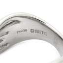 ノンブランド NON BRAND ダイヤモンド 1.17ct デザインリング プラチナシルバー Pt900 ダイヤモンド リング 指輪 プラチナ900 ボリューム 5石 11号