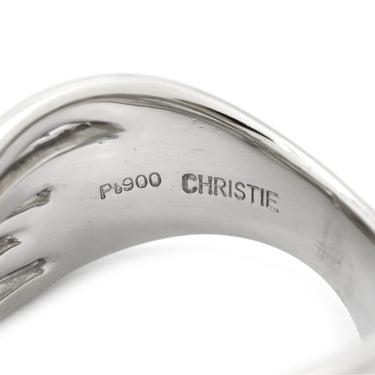 ノンブランド NON BRAND ダイヤモンド 1.17ct デザインリング プラチナシルバー Pt900 ダイヤモンド リング 指輪 プラチナ900 ボリューム 5石 11号