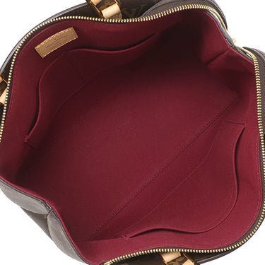 ルイヴィトン LOUIS VUITTON プティ パレ PM M45900 モノグラム モノグラムキャンバス 2WAYバッグ ゴールド金具 茶 赤 ハンドバッグ ショルダー