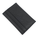 ルイヴィトン LOUIS VUITTON ポルト カルト ダブル M81415 ブラック レザー モノグラムシャドウ カードケース 黒 カード入れ