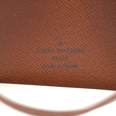 ルイヴィトン LOUIS VUITTON ポルト2カルト ヴェルティカル M60533 モノグラム モノグラムキャンバス カードケース 茶 名刺入れ 定期入れ