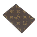 ルイヴィトン LOUIS VUITTON ポルト2カルト ヴェルティカル M60533 モノグラム モノグラムキャンバス カードケース 茶 名刺入れ 定期入れ