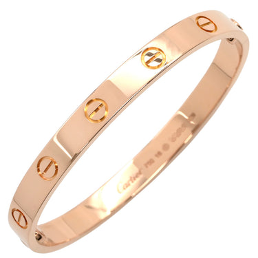 カルティエ Cartier LOVE ラブブレスレット クラシックモデル 旧型 B6067416 ピンクゴールド K18PG #16 ブレスレット Au750 18K バングル