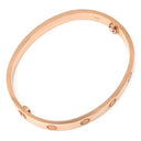 カルティエ Cartier LOVE ラブブレスレット クラシックモデル 旧型 B6067416 ピンクゴールド K18PG #16 ブレスレット Au750 18K バングル
