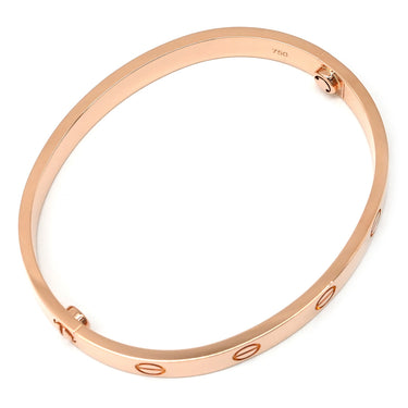 カルティエ Cartier LOVE ラブブレスレット クラシックモデル 旧型 B6067416 ピンクゴールド K18PG #16 ブレスレット Au750 18K バングル