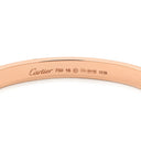 カルティエ Cartier LOVE ラブブレスレット クラシックモデル 旧型 B6067416 ピンクゴールド K18PG #16 ブレスレット Au750 18K バングル