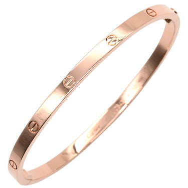 カルティエ Cartier LOVE ラブブレスレット SM B6047620 ピンクゴールド K18PG #17 ブレスレット Au750 18K バングル