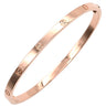 カルティエ Cartier LOVE ラブブレスレット SM B6047620 ピンクゴールド K18PG #17 ブレスレット Au750 18K バングル