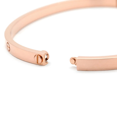 カルティエ Cartier LOVE ラブブレスレット SM B6047620 ピンクゴールド K18PG #17 ブレスレット Au750 18K バングル