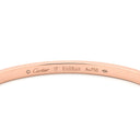 カルティエ Cartier LOVE ラブブレスレット SM B6047620 ピンクゴールド K18PG #17 ブレスレット Au750 18K バングル
