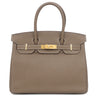 エルメス HERMES バーキン30 エトゥープ トゴ ハンドバッグ ゴールド金具 グレージュ