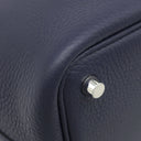 エルメス HERMES ピコタンロック PM ブルーニュイ トリヨンクレマンス ハンドバッグ シルバー金具 新品 未使用 紺 2025年製