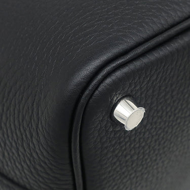 エルメス HERMES ピコタンロック PM 18 ブラック トリヨンクレマンス ハンドバッグ シルバー金具 新品 未使用 2025年製 黒