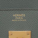 エルメス HERMES バーキン30 ヴェールアマンド ヴォーエプソン ハンドバッグ ゴールド金具