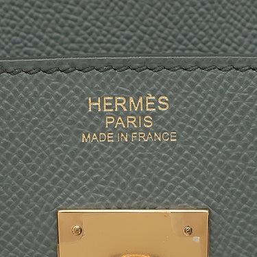 エルメス HERMES バーキン30 ヴェールアマンド ヴォーエプソン ハンドバッグ ゴールド金具