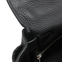 エルメス HERMES ケリー28 内縫い ブラック トゴ 2WAYバッグ シルバー金具 黒