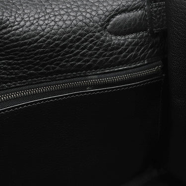 エルメス HERMES ケリー28 内縫い ブラック トゴ 2WAYバッグ シルバー金具 黒