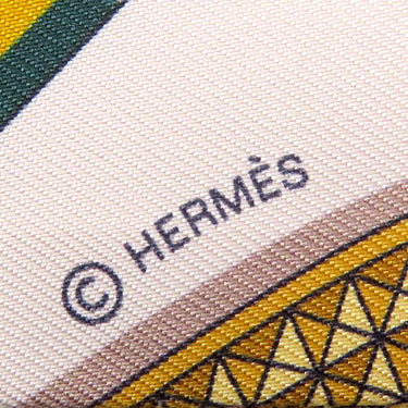 エルメス Herms ツイリー H061364S 03 ローズナークル×ゴールド×アントラシト シルク スカーフ 新品 未使用 【GRAND APPARAT/グラン アパラ】