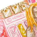 エルメス HERMES ツイリー H064103S ピンク×ジョーヌドール×レッド シルク スカーフ 新品 未使用 【シティー オブ ライト】