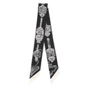 エルメス Herms ツイリー H063081S ブラック×ホワイト シルク スカーフ 新品 未使用 【メルヴェイユーズ ランタン】