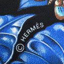 エルメス HERMES ツイリー H061798S ブラック×ブルー×マルチカラー シルク スカーフ 新品 未使用 【Equateur/赤道直下】