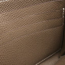 エルメス HERMES ケリーウォレット ロング エトゥープ ヴォーエプソン 長財布 シルバー金具 グレージュ