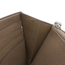 エルメス HERMES ケリーウォレット ロング エトゥープ ヴォーエプソン 長財布 シルバー金具 グレージュ