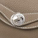 エルメス HERMES リンディ2 ミニ エトゥープ トリヨンクレマンス ショルダーバッグ シルバー金具 新品 未使用 2025年製