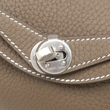 エルメス HERMES リンディ2 ミニ エトゥープ トリヨンクレマンス ショルダーバッグ シルバー金具 新品 未使用 2025年製