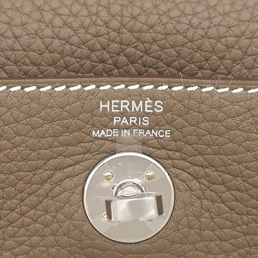 エルメス HERMES リンディ2 ミニ エトゥープ トリヨンクレマンス ショルダーバッグ シルバー金具 新品 未使用 2025年製