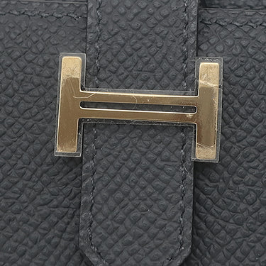 エルメス HERMES ベアンコンパクト グリミスティ ヴォーエプソン 二つ折り財布 シャンパンゴールド金具 新品 未使用 コンパクトウォレット 2025年製