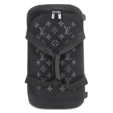 ルイヴィトン LOUIS VUITTON ホライゾン ソフト 2R55 M20125 ブラック レザー プラスチック アルミニウム 3D熱成形による一体型のニット スーツケース ガンメタル金具 36L 2輪キャスター パドロック欠品