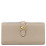 ルイヴィトン LOUIS VUITTON LV ヴェルティカル ウォレット M81367 ガレ×アクア レザー トリヨンレザー 長財布 ゴールド金具 二つ折り バイカラー
