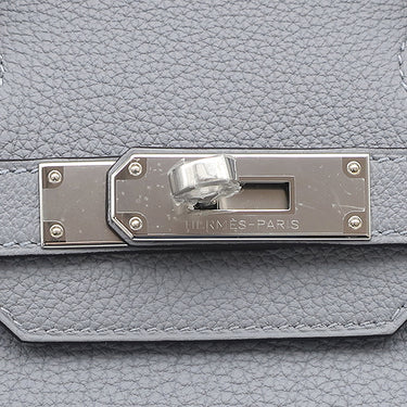 エルメス HERMES バーキン30 グリパンタン トゴ ハンドバッグ シルバー金具 新品 未使用 グレー 2025年製