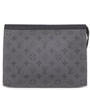 ルイヴィトン LOUIS VUITTON ポシェット ヴォワヤージュ M69535 モノグラムエクリプス モノグラムエクリプス モノグラムエクリプスリバースキャンバス クラッチバッグ シルバー金具 黒