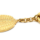 ルイヴィトン LOUIS VUITTON LV×YK コリエLV アイコニック インフィニティドット M01079 ブラック×ホワイト×ゴールド GP 樹脂系 ネックレス 草間彌生