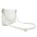 シャネル CHANEL Wポケット ホーボーバッグ AS5384B ホワイト キャビアスキン 2WAYバッグ マットゴールド金具 ココマーク