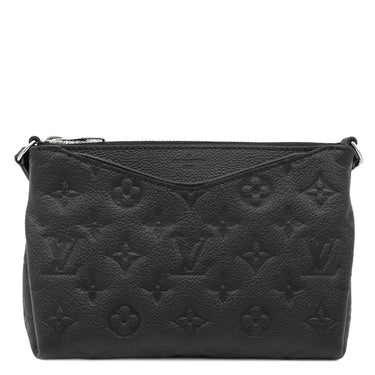 ルイヴィトン LOUIS VUITTON ポシェット R98570 ブラック モノグラムアンプラント ショルダーバッグ シルバー金具 限定品 黒