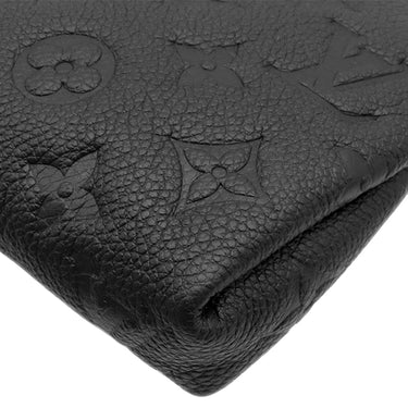 ルイヴィトン LOUIS VUITTON ポシェット R98570 ブラック モノグラムアンプラント ショルダーバッグ シルバー金具 限定品 黒