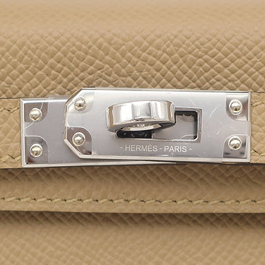 エルメス HERMES ミニケリードゥ 外縫い プシエール ヴォーエプソン 2WAYバッグ シルバー金具 新品 未使用 ショルダー 2025年製
