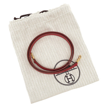 エルメス HERMES ミニケリー 20 外縫い ルージュヴィフ クシュベル 2WAYバッグ ゴールド金具 ショルダー