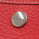 エルメス HERMES ガーデンパーティー PM 36 ルージュカザック カントリー トートバッグ シルバー金具 赤 オールレザー 2026年製