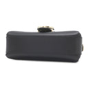 グッチ GUCCI インターロッキングG チェーンショルダー 607720 ブラック レザー ショルダーバッグ シャンパンゴールド金具 黒