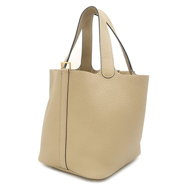 エルメス HERMES ピコタンロック MM トレンチ トリヨンクレマンス ハンドバッグ ゴールド金具 新品 未使用 2025年製