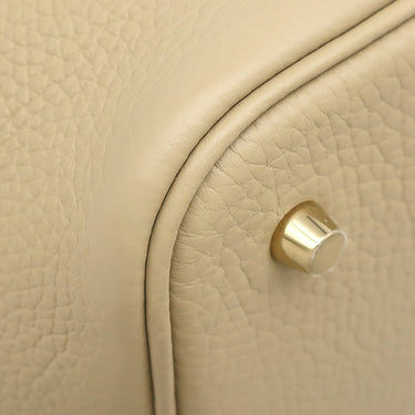 エルメス HERMES ピコタンロック MM トレンチ トリヨンクレマンス ハンドバッグ ゴールド金具 新品 未使用 2025年製