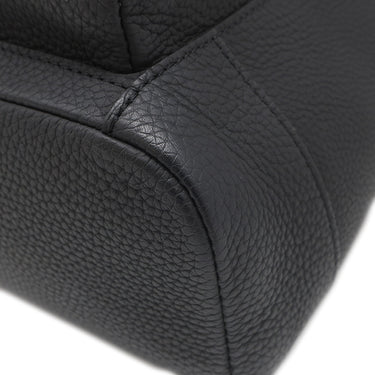 ルイヴィトン LOUIS VUITTON クリストファー スリム バックパック M58644 ブラック レザー トリヨンレザー リュック・デイパック マットブラック金具 黒