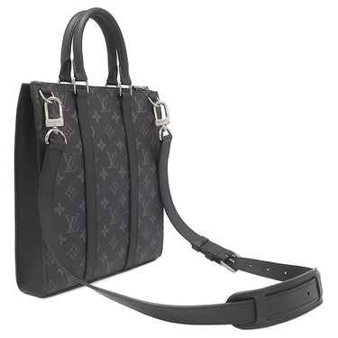 ルイヴィトン LOUIS VUITTON サックプラ クロス M46098 モノグラムエクリプス モノグラムエクリプス 2WAYバッグ シルバー金具 ショルダー ネームタグ欠品