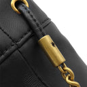 グッチ GUCCI GGマーモント キルティング ミニ バケット 746433 ブラック レザー シェブロンキルティングレザー ショルダーバッグ マットゴールド金具 ダブルG